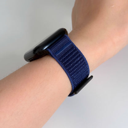 【ストレスフリー装着】カラフルナイロンマジックバンド【アップルウォッチ】