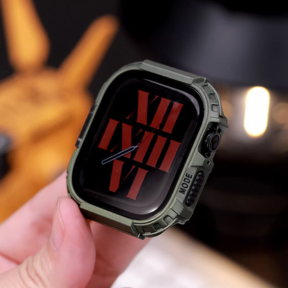 【フィルム付タイプ】メタルPCボディ保護ケース【アップルウォッチ】