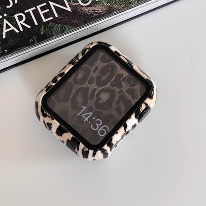 【フィルム付タイプ】アニマルパターンケース【アップルウォッチ】