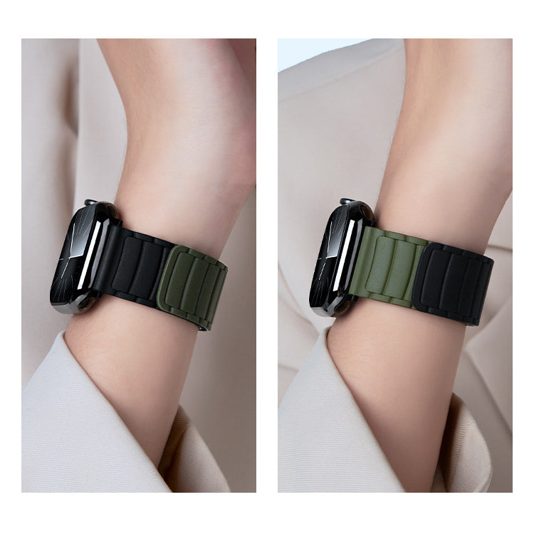 Reversible Dual-Color Magnetic Band for Apple Watch
