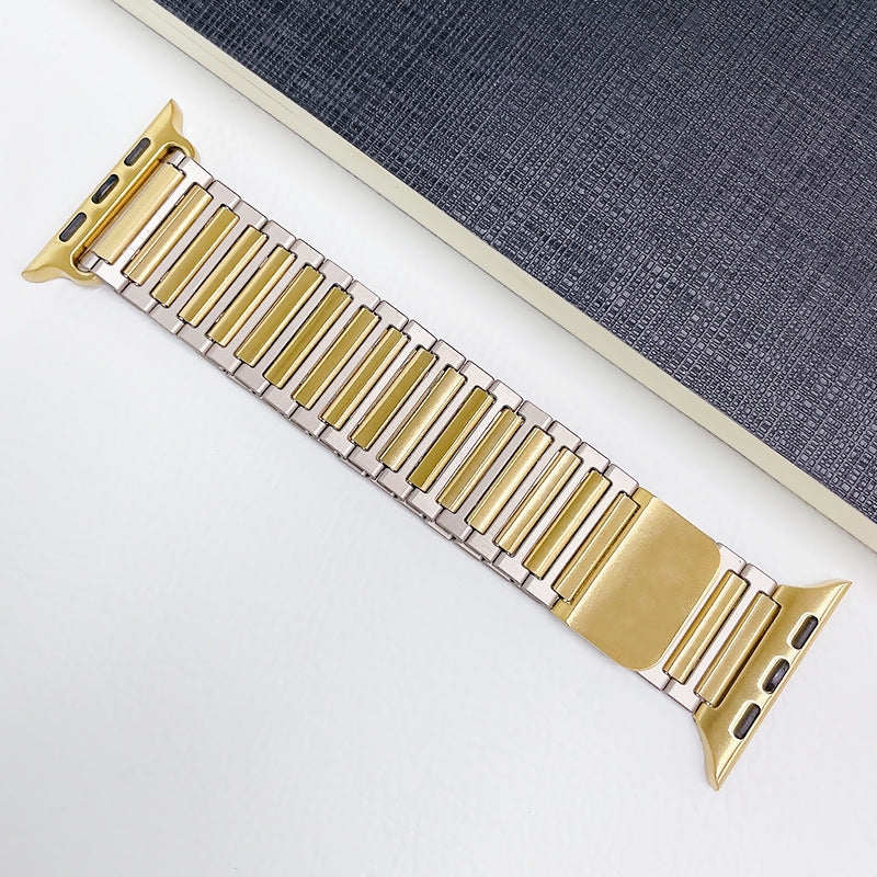 【バイカラー】2トーンマグネットメタルバンド【アップルウォッチ】