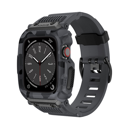 [3 colors available] TPU military case integrated band [Apple Watch]