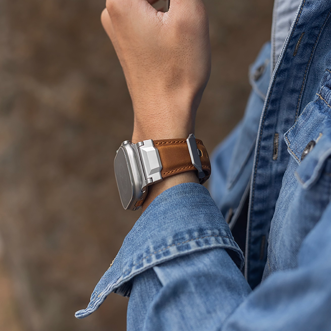 【大人の冒険心】アドベンチャーレザーバンド【アップルウォッチ】