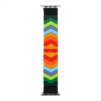 [18 colors available] Elastic silicone band [Apple Watch]