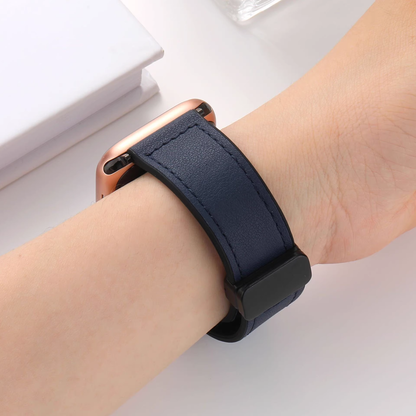 【全40色】シリコンレザーマグネットバンド【アップルウォッチ】