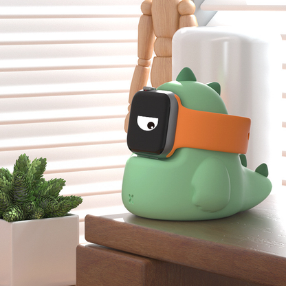 【インテリア映え】恐竜モチーフ充電スタンド【アップルウォッチ】