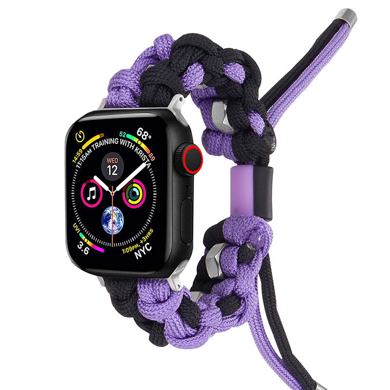 【全9色】バイカラー編み込みロープバンド【アップルウォッチ】 - Apple Watchバンド専門通販【BELTIES(ベルティーズ)】