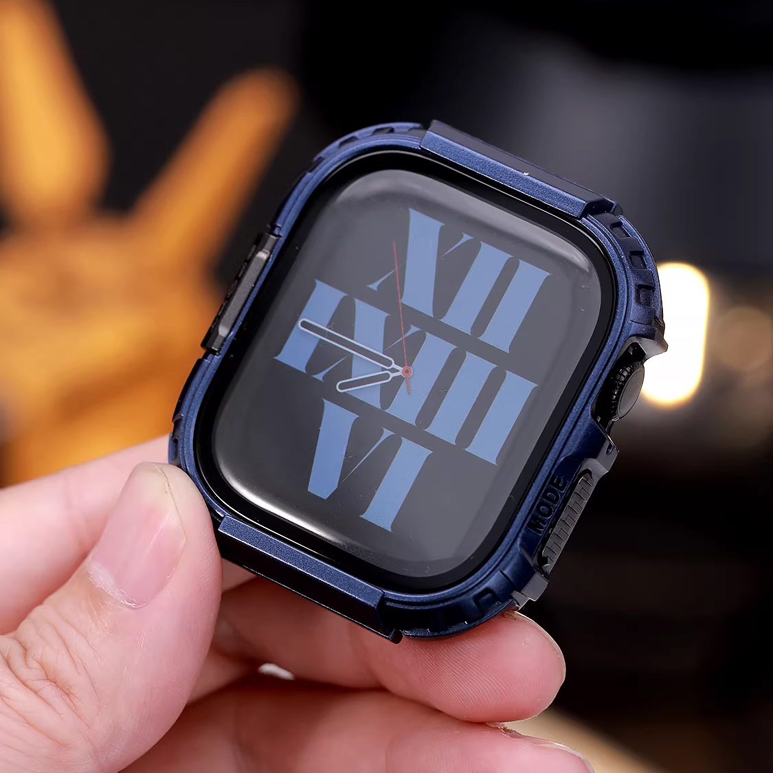 【フィルム付タイプ】メタルPCボディ保護ケース【アップルウォッチ】