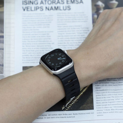 【磁力で快適フィット】ダブルロックマグネットバンド【アップルウォッチ】