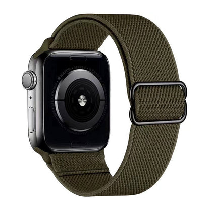 [23 colors available] Nylon braided stretch band [Apple Watch]