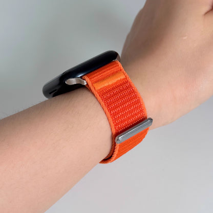 【ストレスフリー装着】カラフルナイロンマジックバンド【アップルウォッチ】