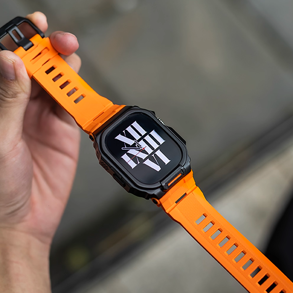 【Ultra専用モデル】メカニカルガードケースバンド【アップルウォッチ】