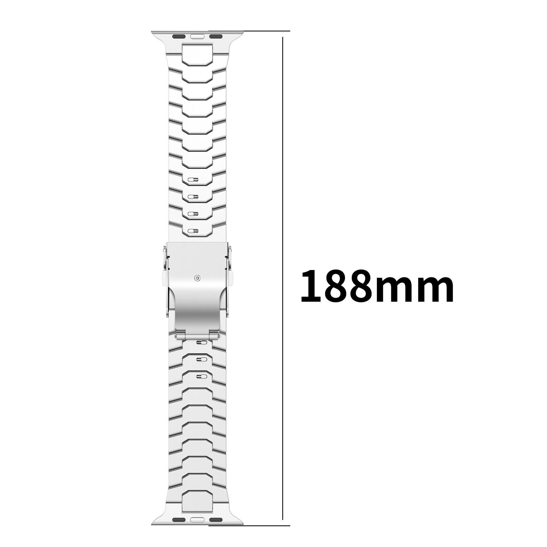 [No Tools Required] Modern Armor Titanium Band [Apple Watch]