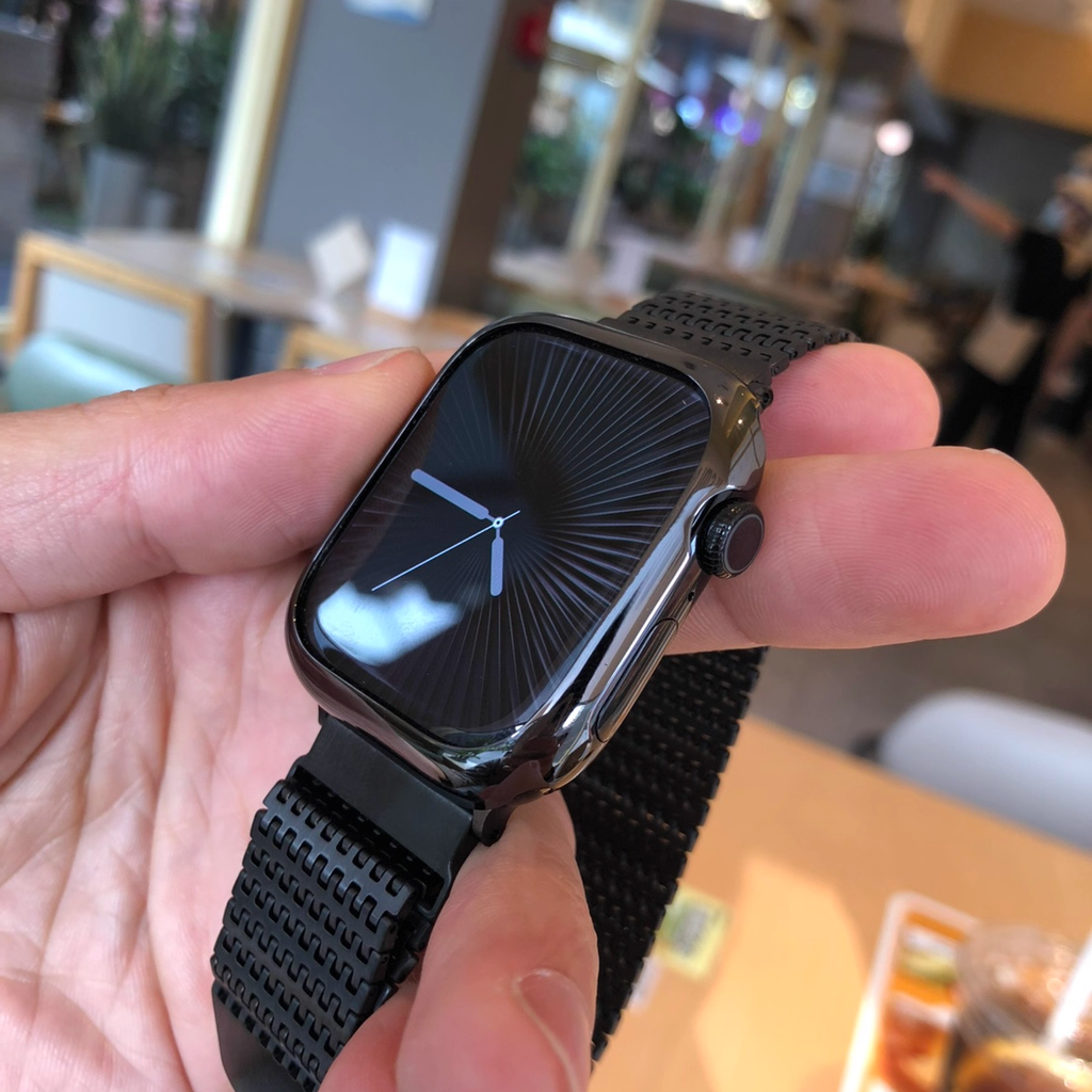 [Frame Type] Stainless Steel Protective Cover [Apple Watch]