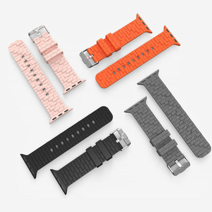 [10 colors available] Cube Brick Silicone Band [Apple Watch]