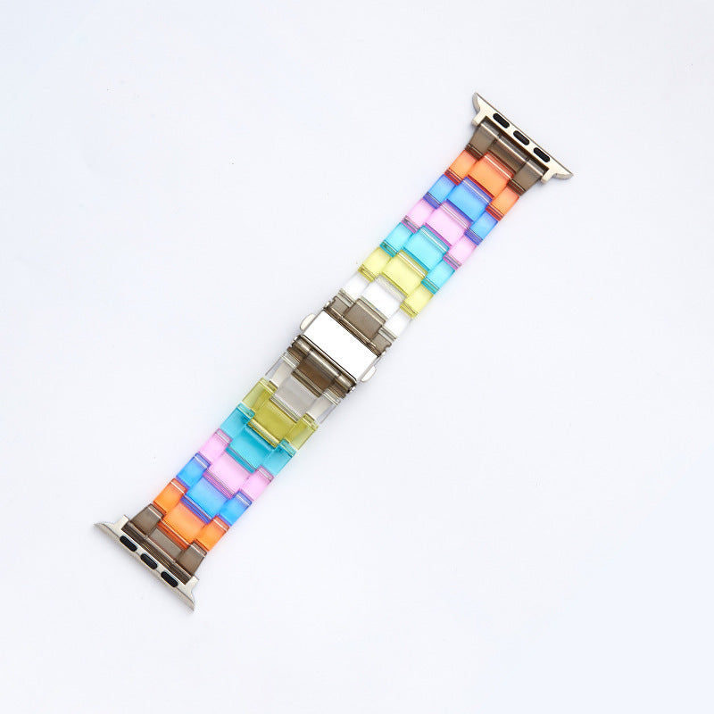 【全7色】レインボーアクリルバンド【アップルウォッチ】 - Apple Watchバンド専門通販【BELTIES(ベルティーズ)】