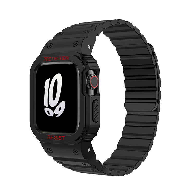 【全5色】ケース一体型マグネットシリコンバンド【アップルウォッチ】 - Apple Watchバンド専門通販【BELTIES(ベルティーズ)】