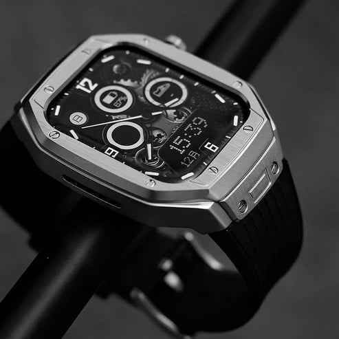 [New model, no tools required] Premium Metal Band [Apple Watch]