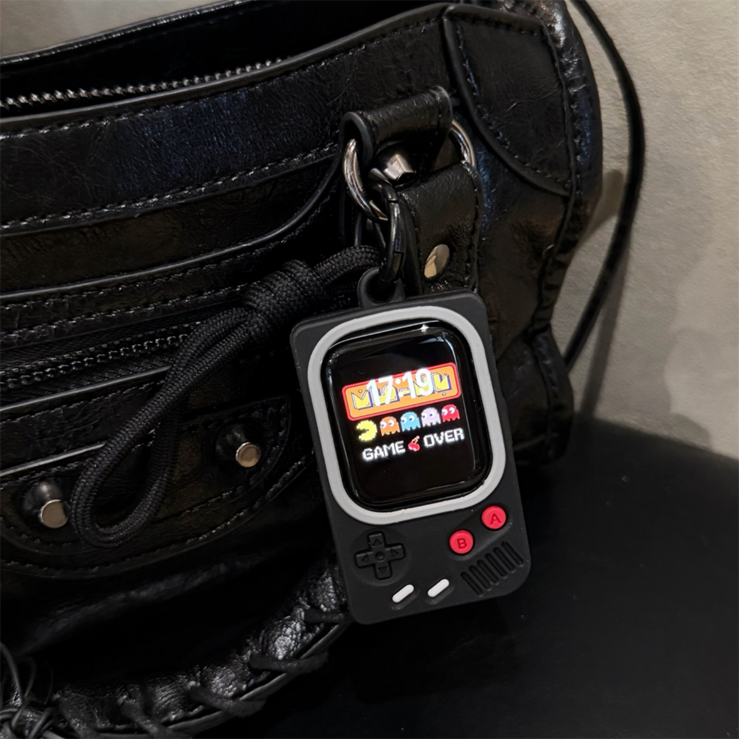 ガラス無し両面保護】レトロゲームデザインケース【アップルウォッチ