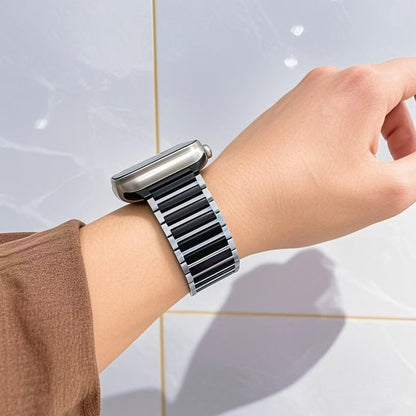 【バイカラー】2トーンマグネットメタルバンド【アップルウォッチ】