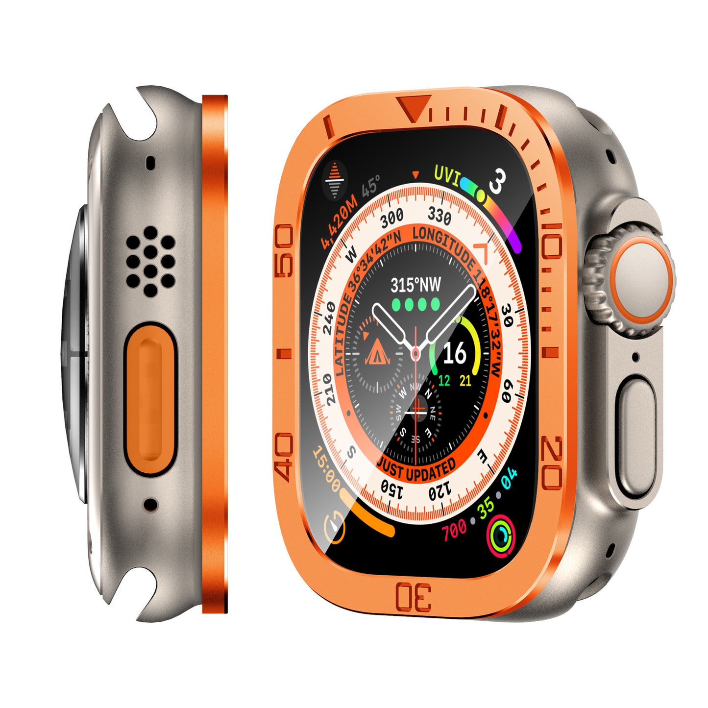 [Exclusive to Ultra] Protective Bezel Film [Apple Watch]