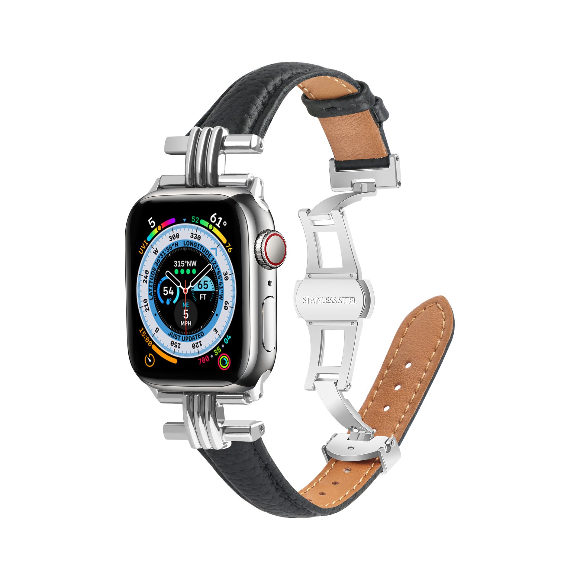 【全6色】エレガントコネクトレザーバンド【アップルウォッチ】 - Apple Watchバンド専門通販【BELTIES(ベルティーズ)】