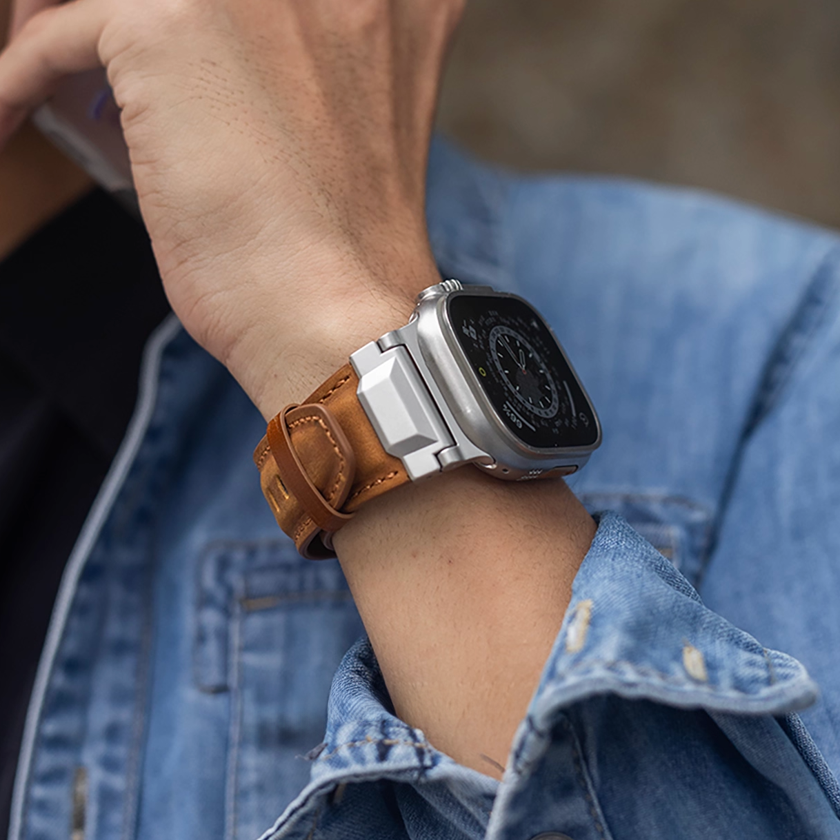 【大人の冒険心】アドベンチャーレザーバンド【アップルウォッチ】