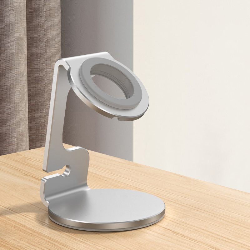 [3 colors available] Aluminum circle stand [Apple Watch]