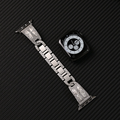 [Silver Crown] Jewel Cross Metal Band [Apple Watch]