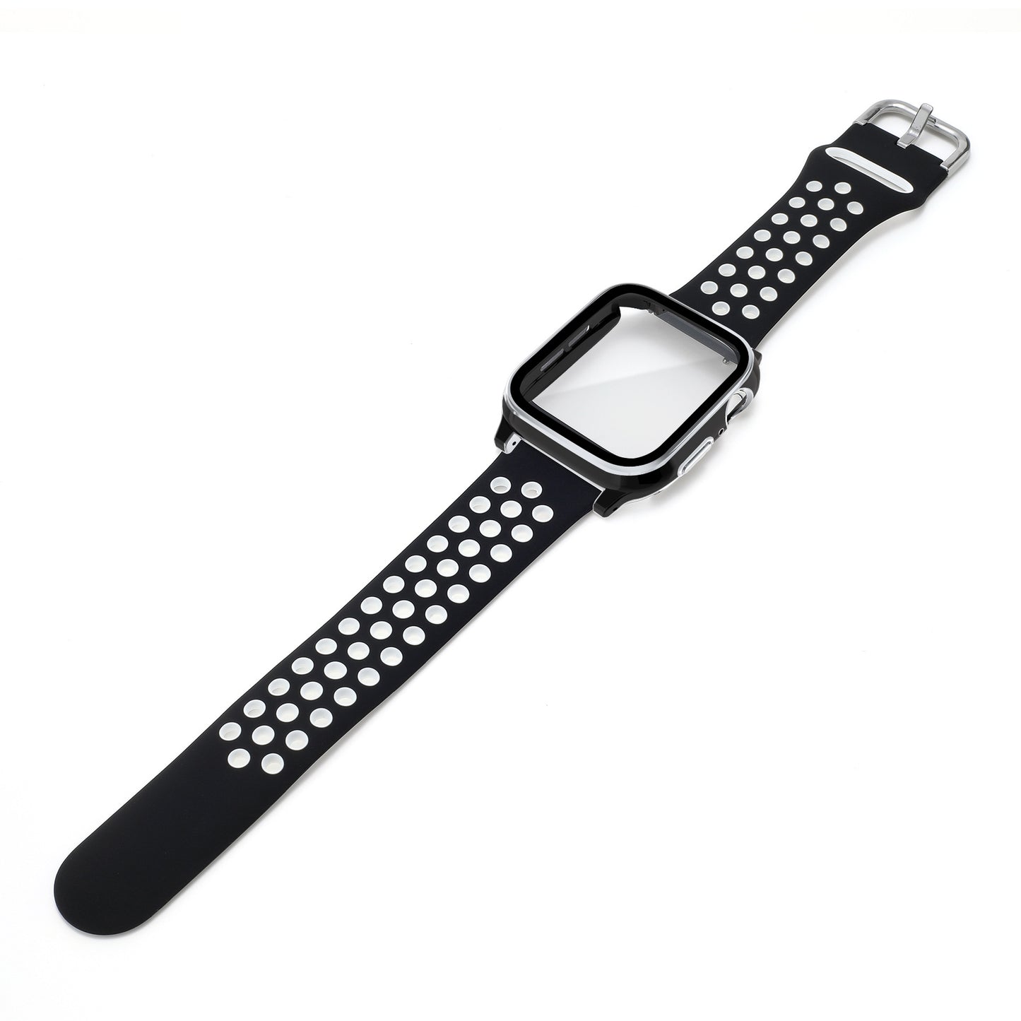 [Cover and case integrated] Breeze Dot Silicone Band [Apple Watch]