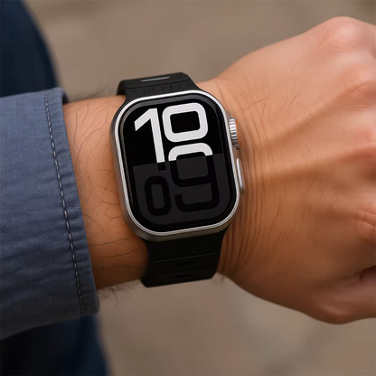 【選べる12色】スマートリブシリコンバンド【アップルウォッチ】