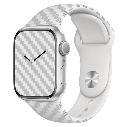 【全9色】カーボンファイバーパターンシリコンバンド【アップルウォッチ】 - Apple Watchバンド専門通販【BELTIES(ベルティーズ)】