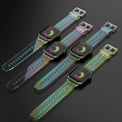 [4 colors available] TPU clear line band [Apple Watch]