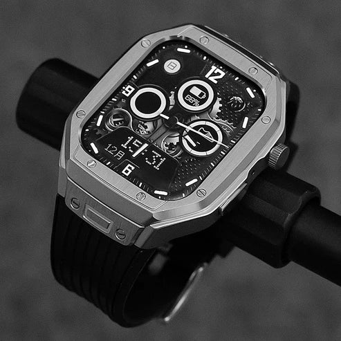 [New model, no tools required] Premium Metal Band [Apple Watch]