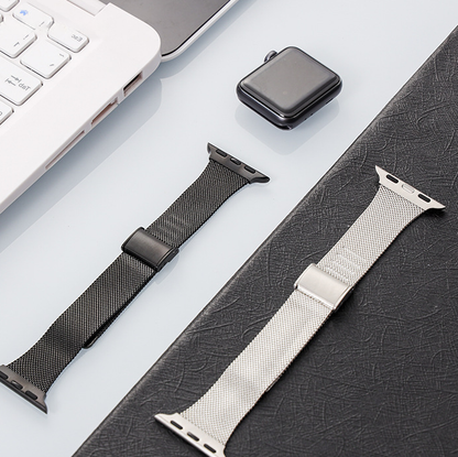 [Popular♪Available in 6 colors] Slim waist stainless steel band [Apple Watch]