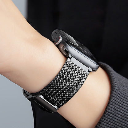 [3 colors available] Magnetic mesh stainless steel band [Apple Watch]