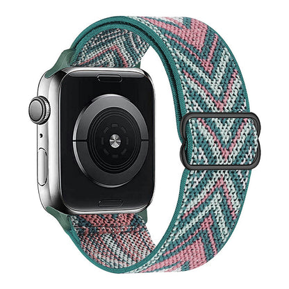 [23 colors available] Nylon braided stretch band [Apple Watch]