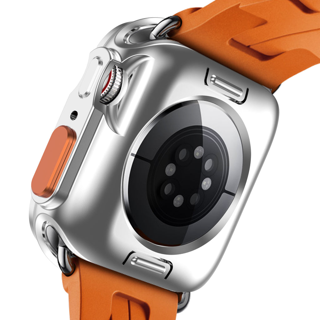[Glass-free double-sided protection] TPU styling protective case [Apple Watch]