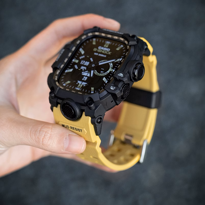 [Shock-resistant] Metal protective TPU band [Apple Watch]
