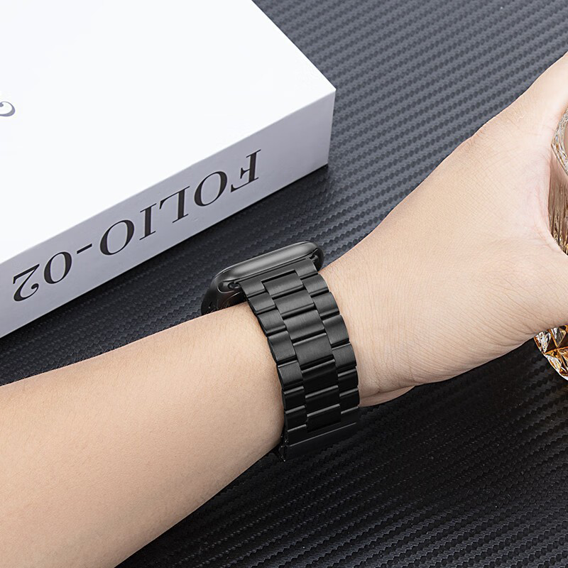 【王道デザイン】コンパチブルステンレスバンド【アップルウォッチ】