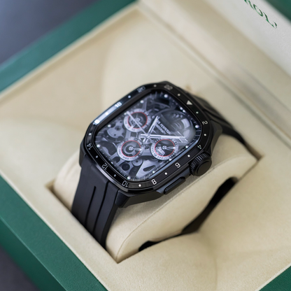 【Series10/11専用】プレミアムベゼルシリコンバンド【アップルウォッチ】