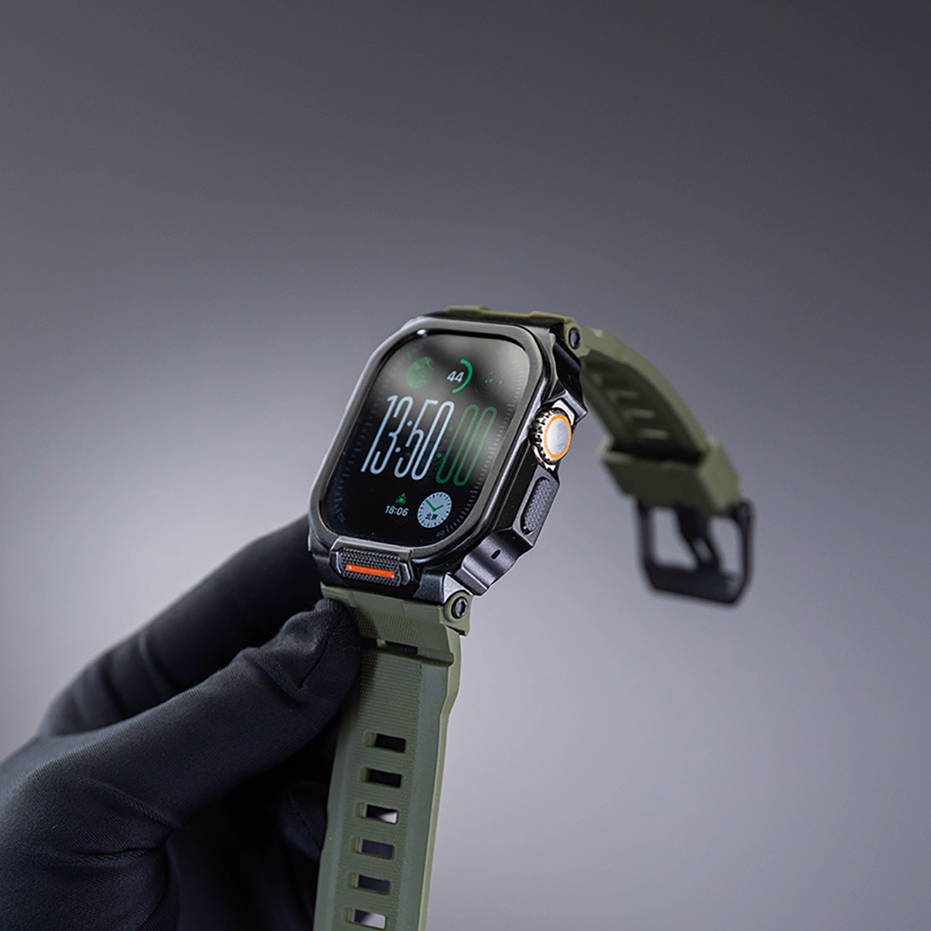 【Ultra専用モデル】メカニカルガードケースバンド【アップルウォッチ】