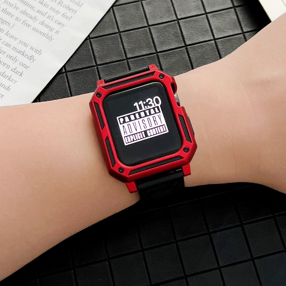 【全8色】メカニックアーマーケース一体型バンド【アップルウォッチ】 - Apple Watchバンド専門通販【BELTIES(ベルティーズ)】