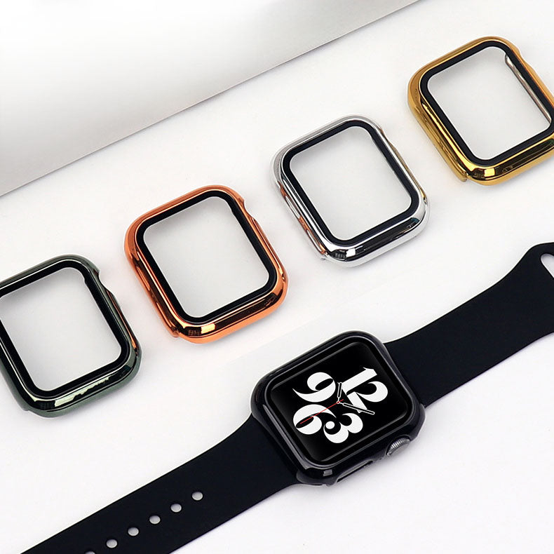 [6 colors available] Plated reinforced film case [Apple Watch]