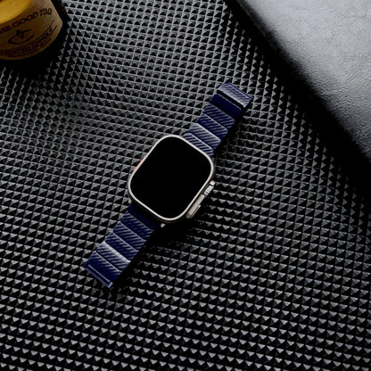 [4 colors available] Kevlar carbon pattern band [Apple Watch]