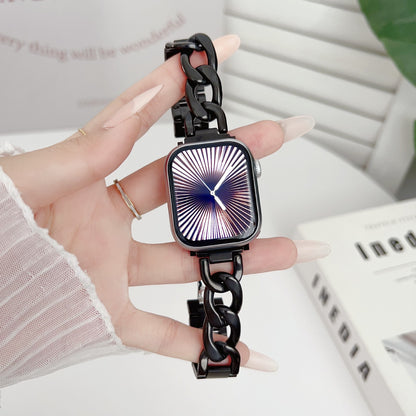 【レディースラグジュアリー】ジュエリーチェーンメタルバンド【アップルウォッチ】