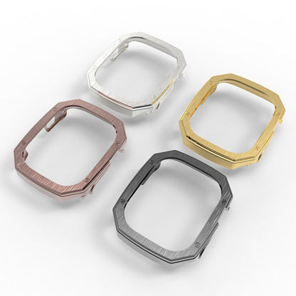 [4 colors available] Elegant metal edge case [Apple Watch]