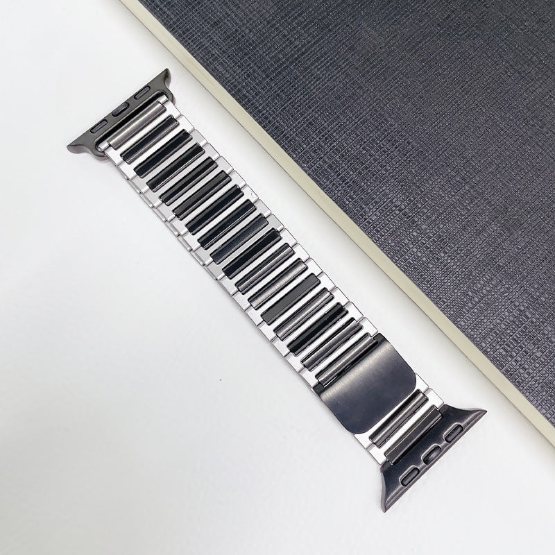 【バイカラー】2トーンマグネットメタルバンド【アップルウォッチ】