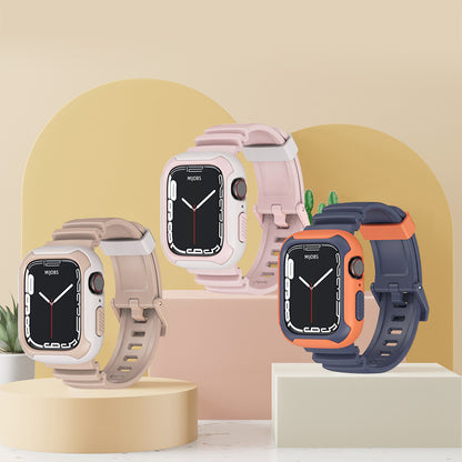 [12 colors available] Bicolor protective TPU band [Apple Watch]