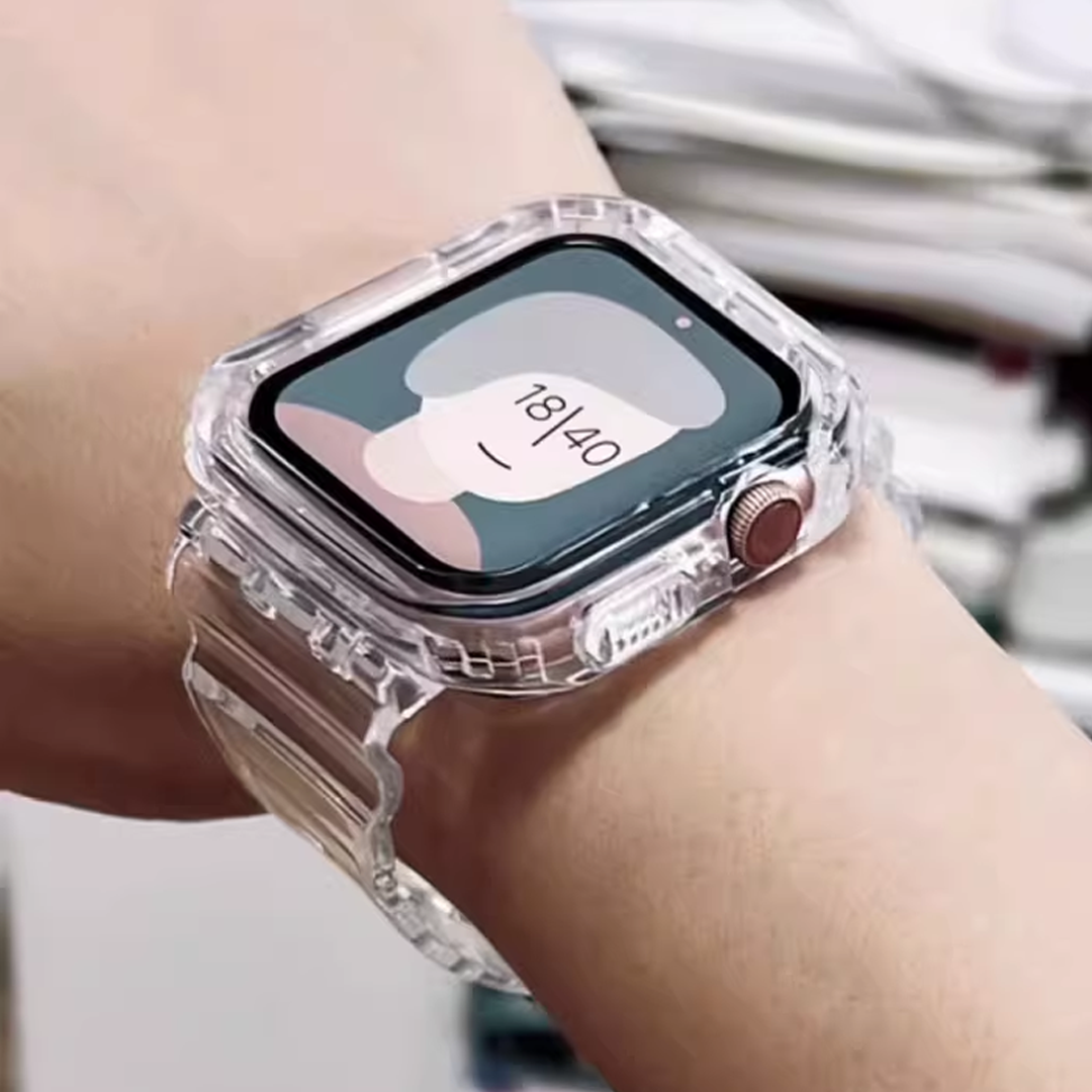 Apple Watch46ラバーバンドベルト アップルウォッチカバーケース Apple Watch46ラバーバンドベルト アップルウォッチカバーケース